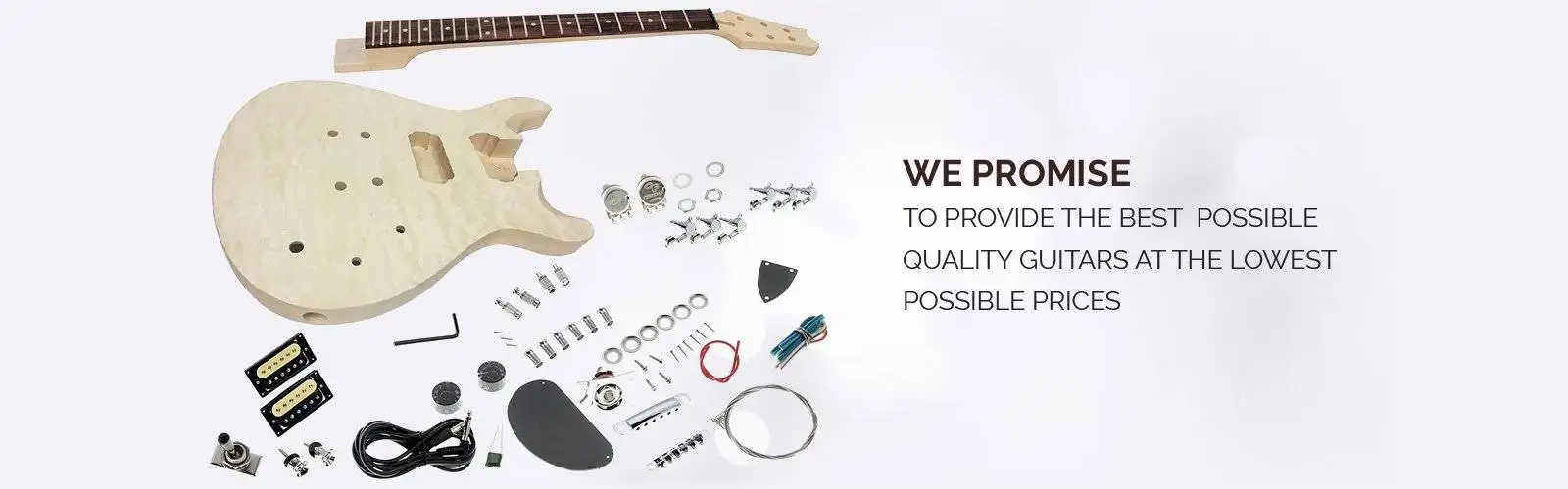 Premium DIY Guitar Kits for the Modern Maker