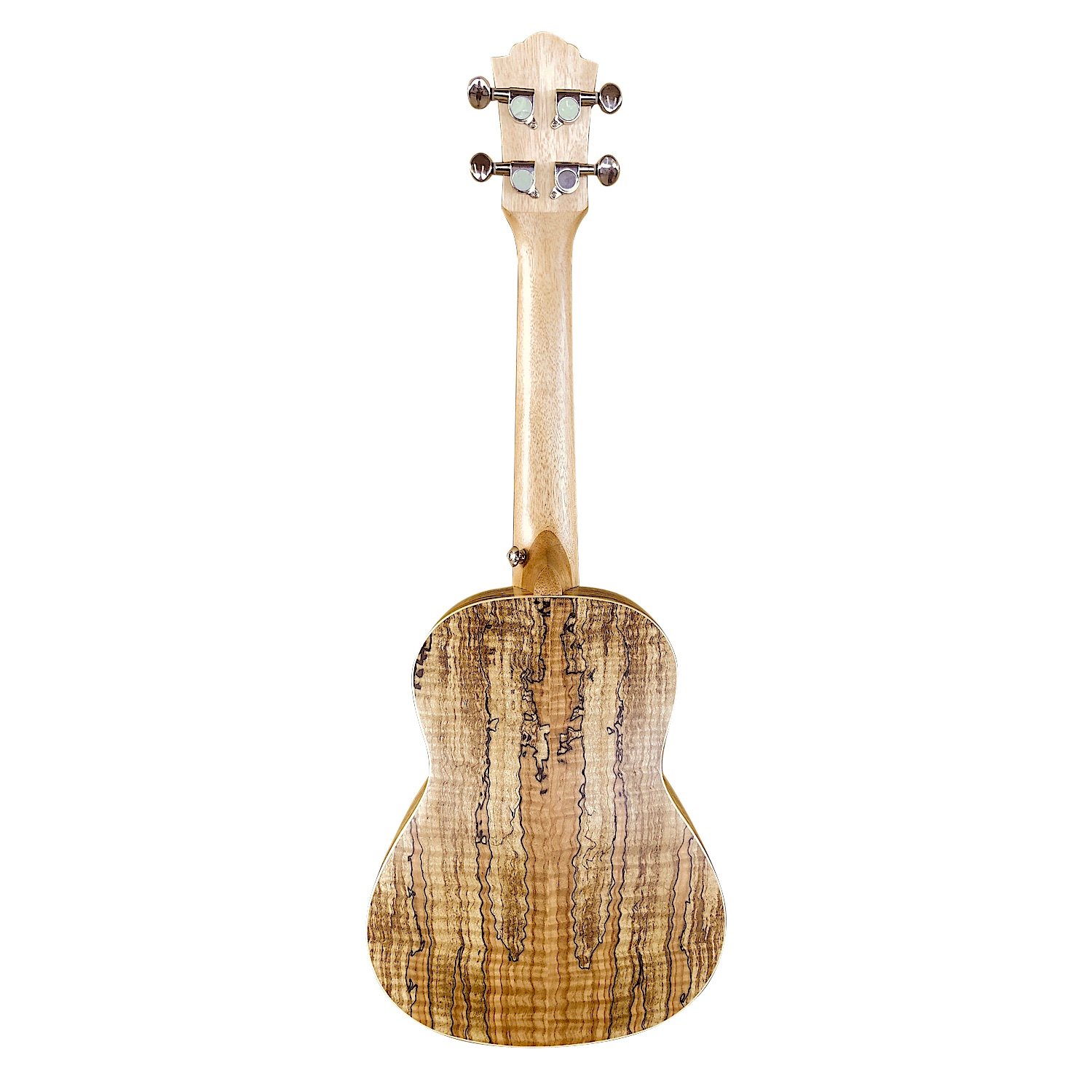 Coban Guitars Ukulele Concert 24_ Spalted Maple Professional Ukulele with Aquila Strings and 10mm Gig Bag CGSU-084 back copy