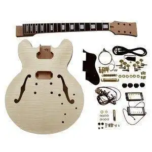 Electric Semi Hollow Guitar DIY Kit