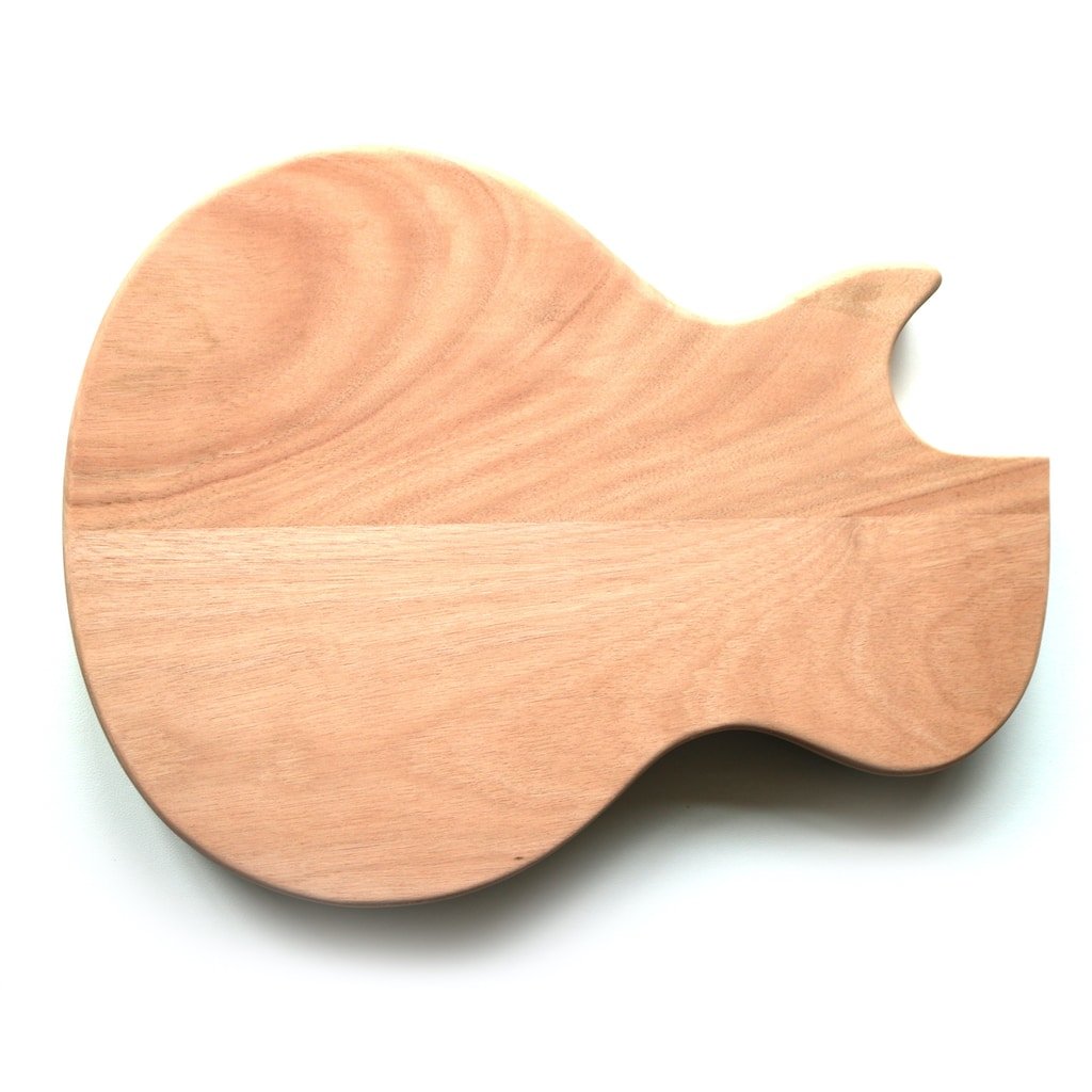 LPSH (2) Unfinished Solid Guitar Body Back