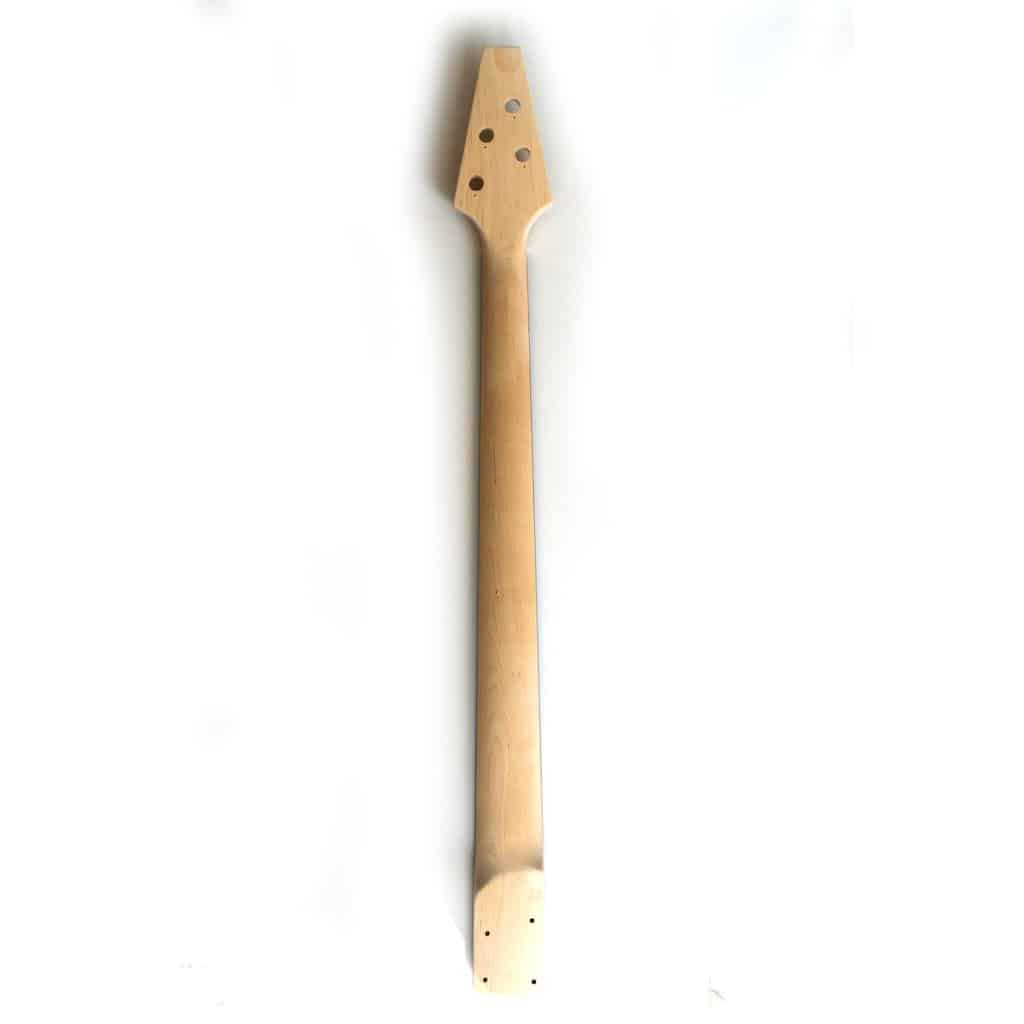 SE Bass Spalted Maple (5) Unfinished Bass Guitar Neck Blank