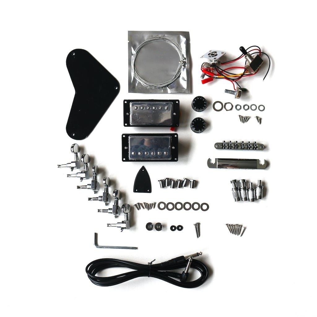 PR844 (11) PR844 Electric Guitar Mahogany Body Side Electric Kit