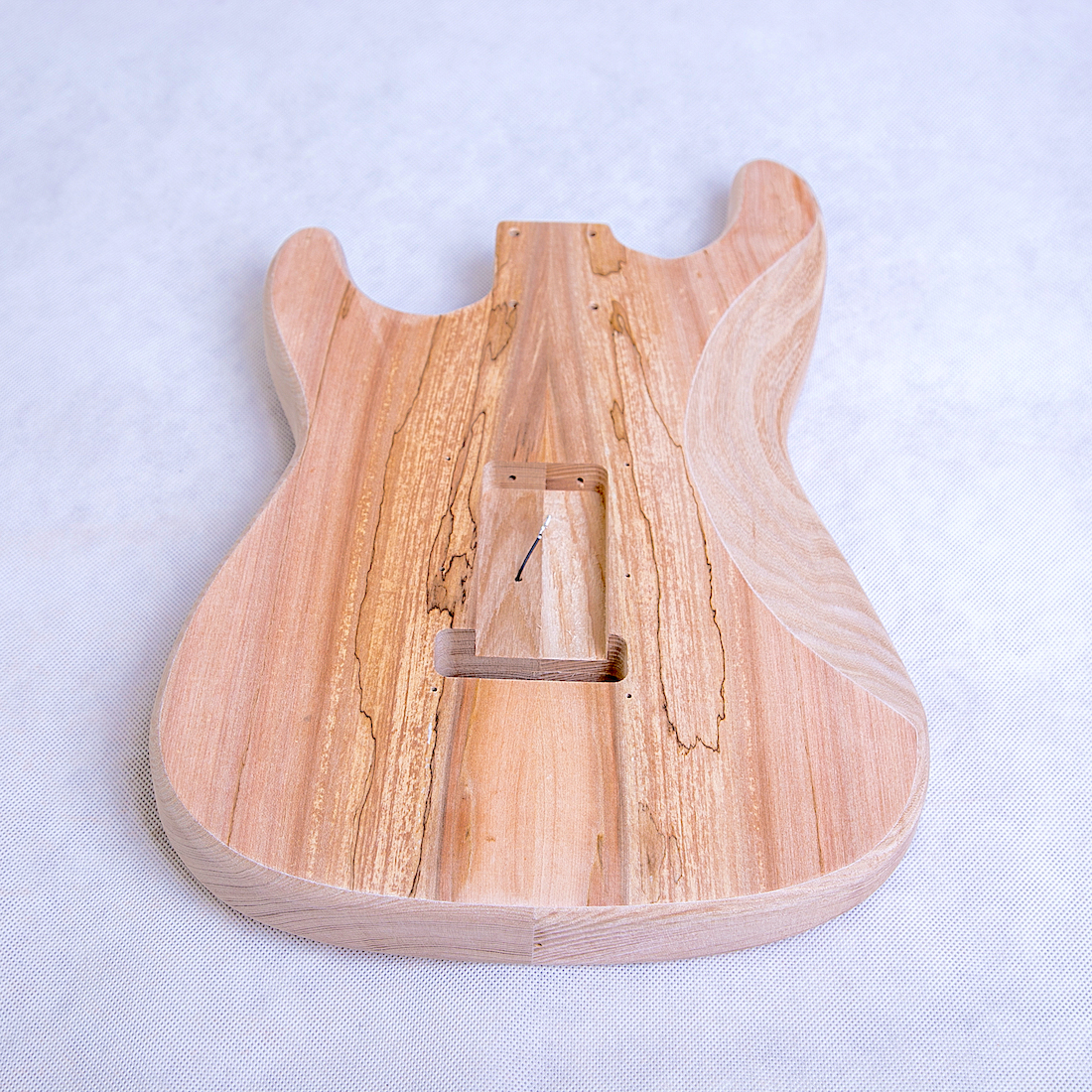 spalted maple pickguard