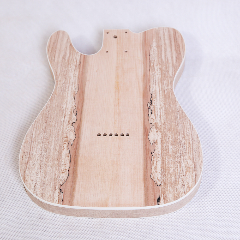 spalted maple pickguard