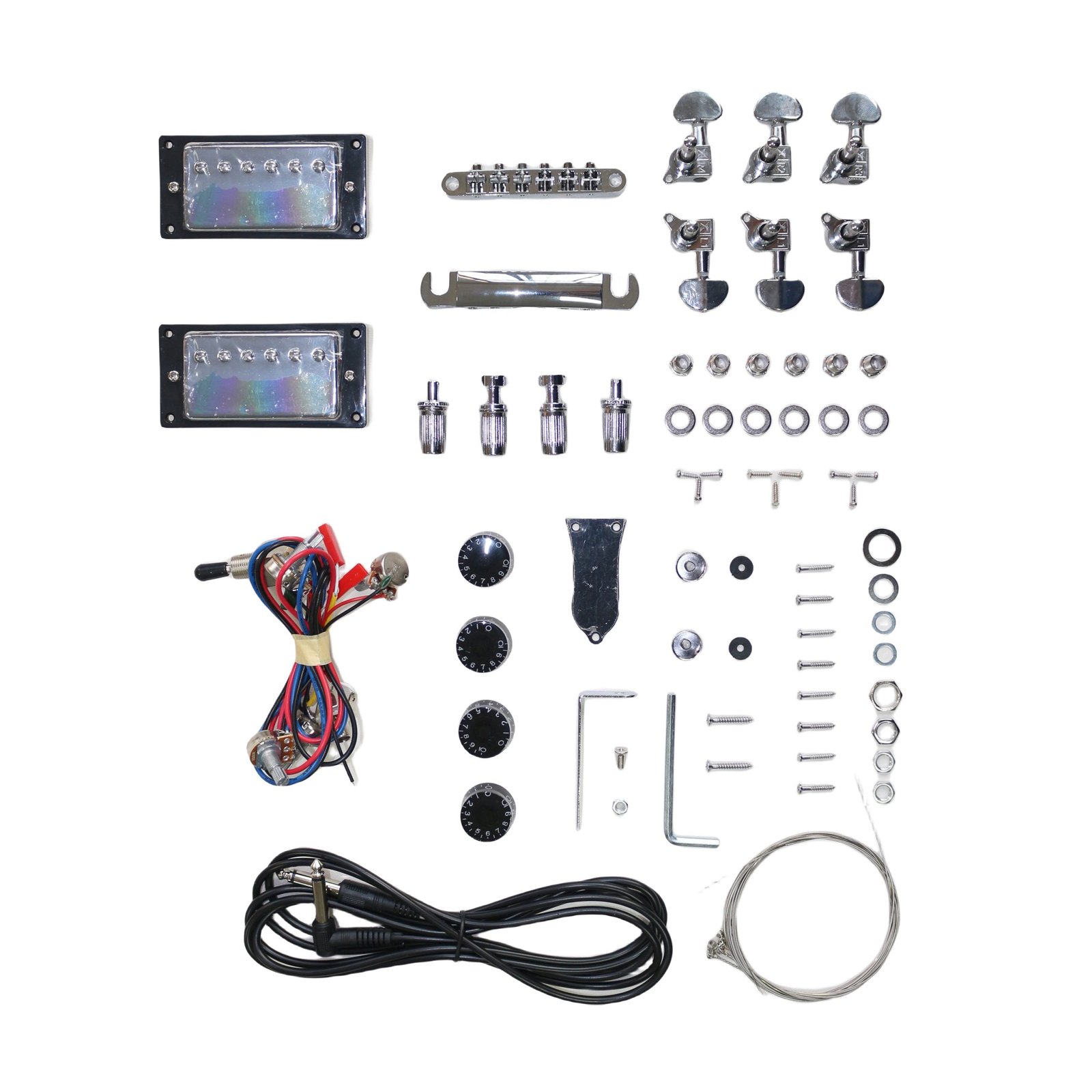 ES260 SPALTED MAPLE LEFT HAND BLACK FITTING (3)