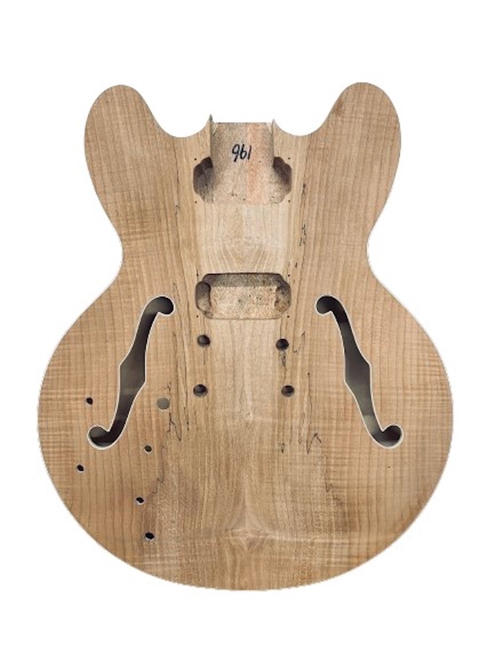 ES266 LEFT Buy ES266 Left-Handed Semi-Hollow Electric DIY Guitar Kit – Mahogany Body