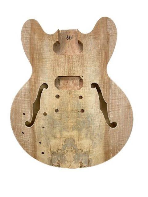 ES266 Left-Handed Semi-Hollow Electric DIY Guitar Kit