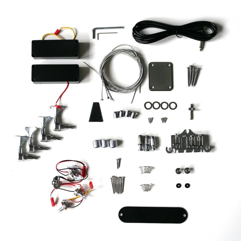 EXP Bass (1) EXP Bass electronics and hardware parts kit