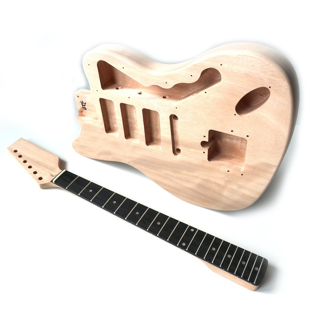 JAZZ M Gold (4) JAZZ‑M guitar body set with neck gold kit