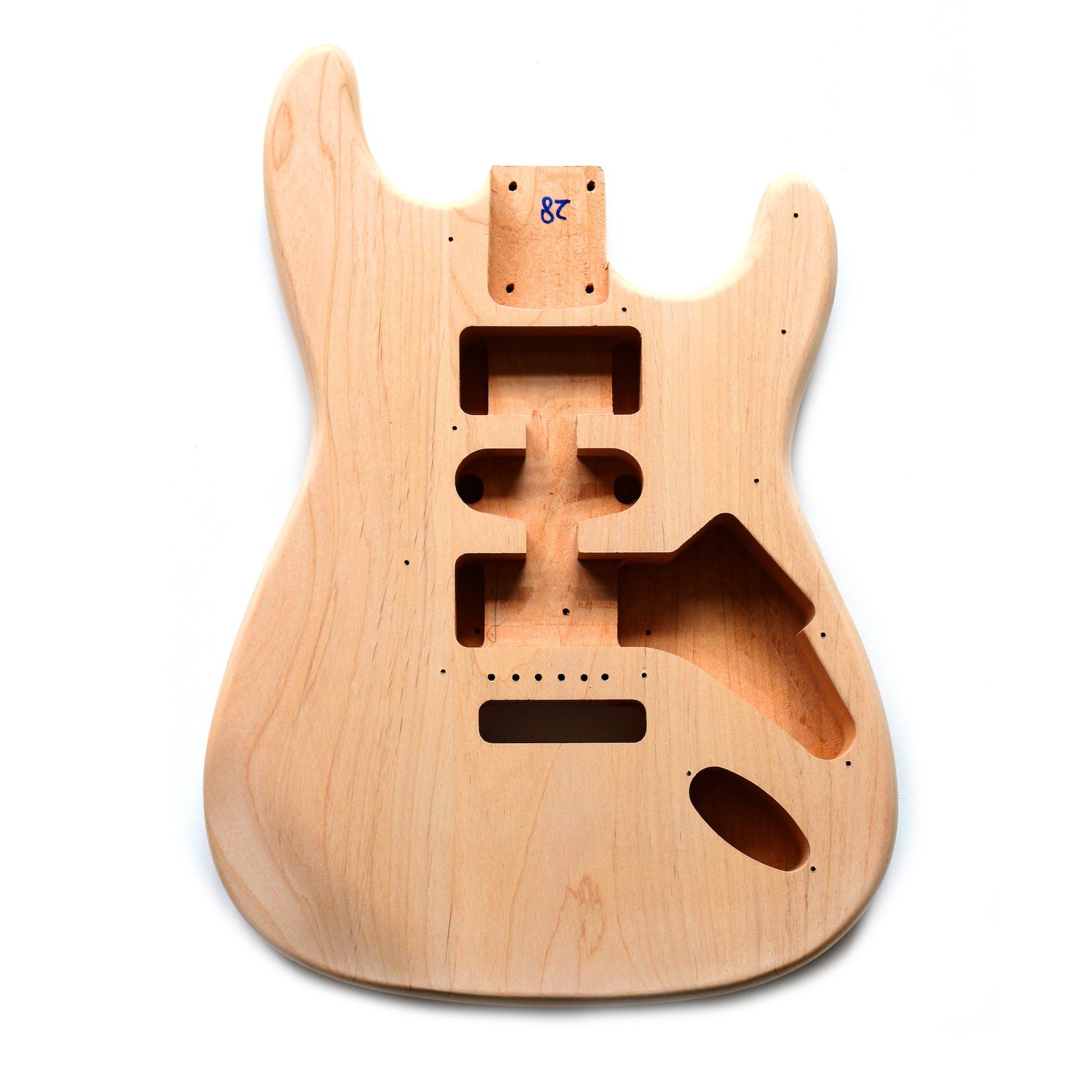 Electric Guitar DIY Kit ST4 Alder Body Front