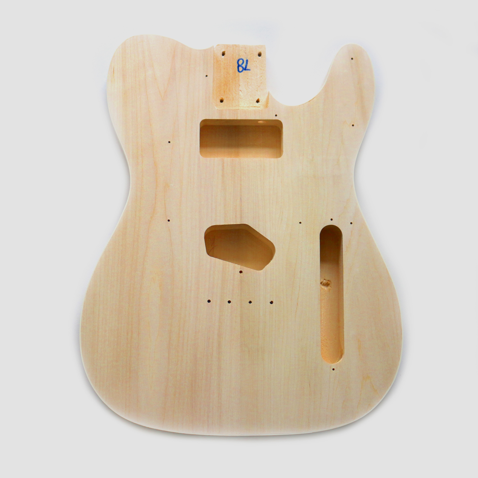 Electric Guitar DIY Kit TL beginner Basswood Body Front(2)