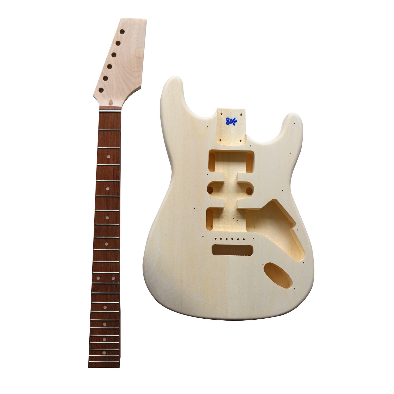 ST beginner Basswood Body and Neck Front