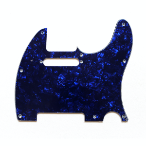 Coban Guitars Tele Scratch Plate Guitar Fits For Telecaster Blue Pearl Pick Guard.
