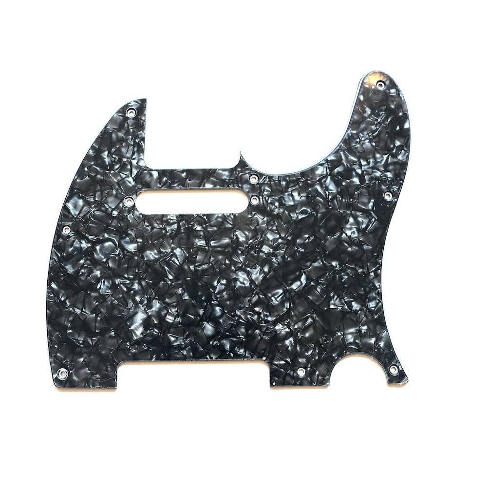 Coban Guitars Tele Scratch Plate Guitar Fits For Telecaster Black Pearl Pick Guard.