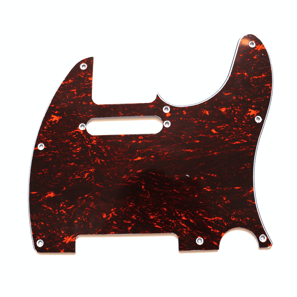 Coban Guitars Tele Scratch Plate Guitar Fits For Telecaster Brown-Turtle Pick Guard.