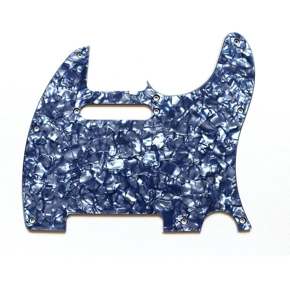 Coban Guitars Tele Scratch Plate Guitar Fits For Telecaster Grey Pearl Pick Guard.