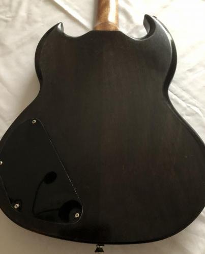 Close up of finished back 